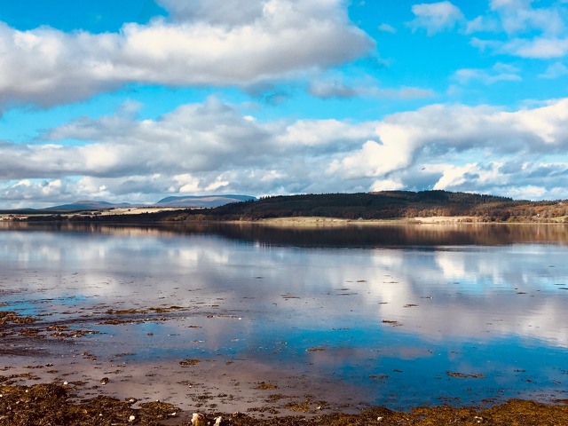 Bunchrew beach view
